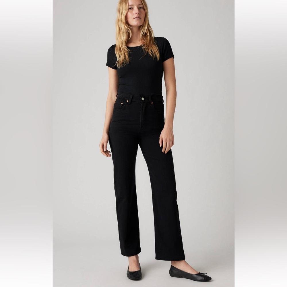 Levi's Women's Straight Jeans - Dark Blue
